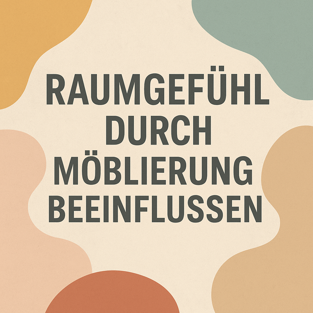 Möblierung vom Räumen