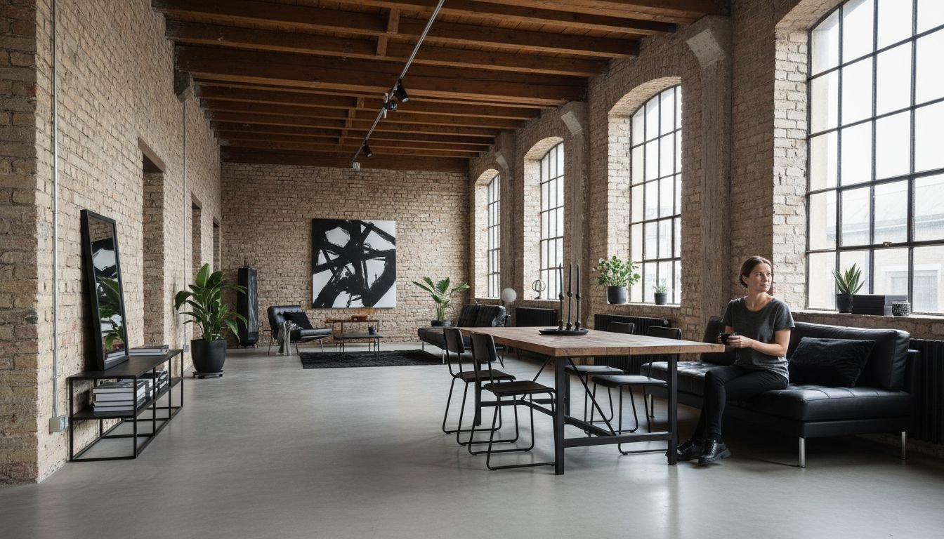 moderner Loft Innenraum